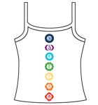White chakra vest